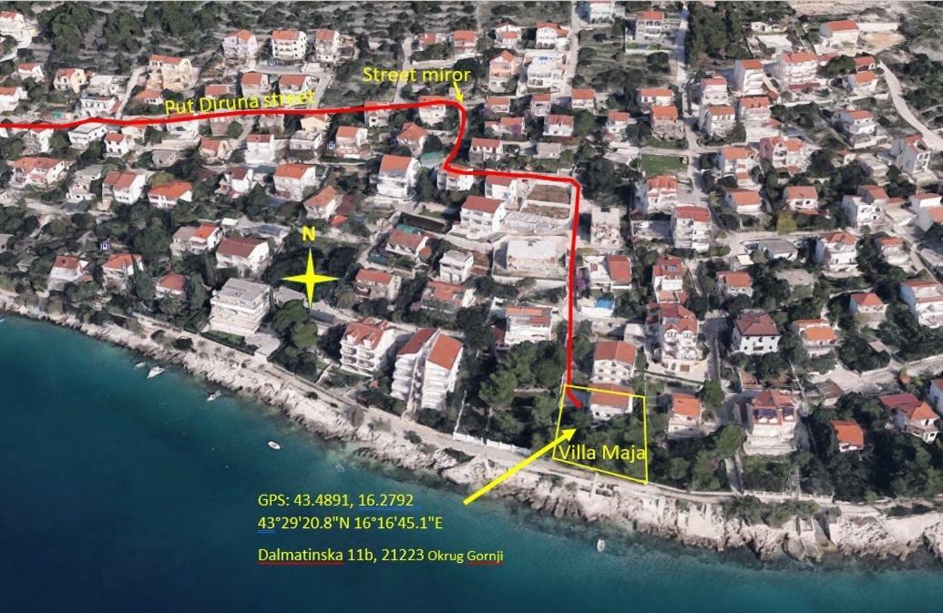Villa Maja Трогир Екстериор снимка